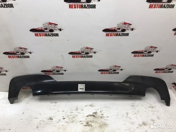 Накладка заднего бампера задняя Bmw 6-Series