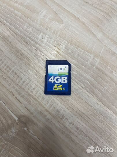 Карта памяти sd (hc) 4Gb