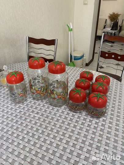 Банки для хранения стекло