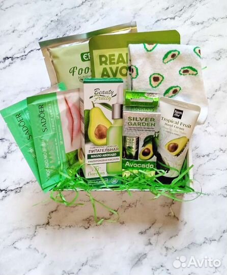 Подарочный бьюти-бокс Авокадо
