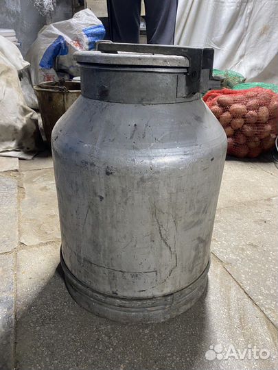 Фляга алюминиевая бу 40л