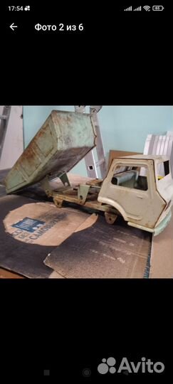 Машинка металлическая Газ 53 СССР