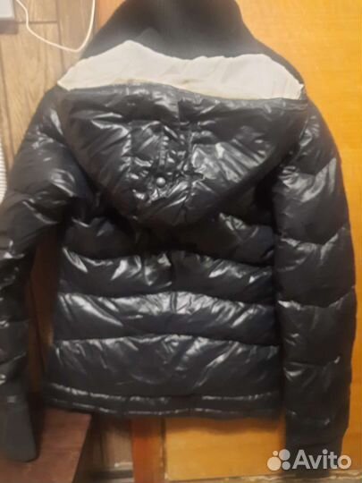 Куртка демисезонная для девочек 44 черная