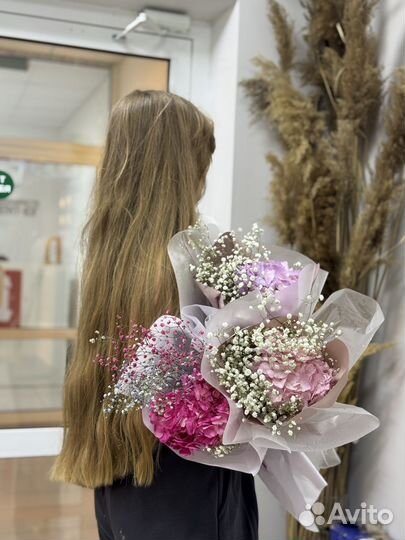 Букет- комплимент из гортензии