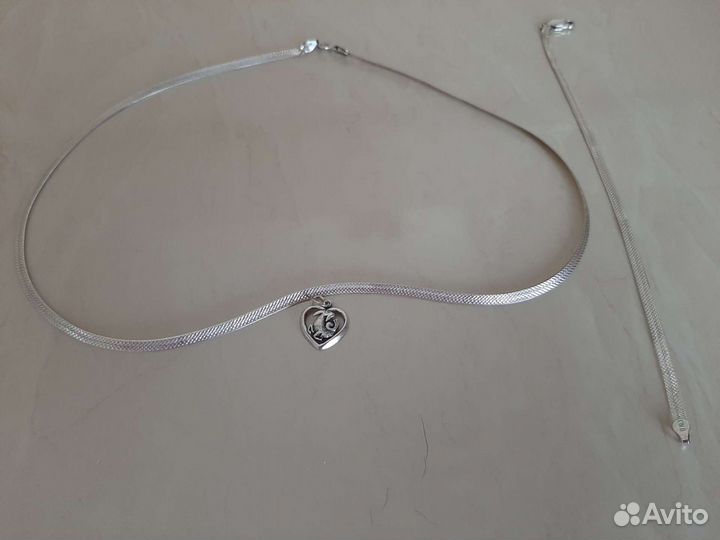 Серебряный комплект