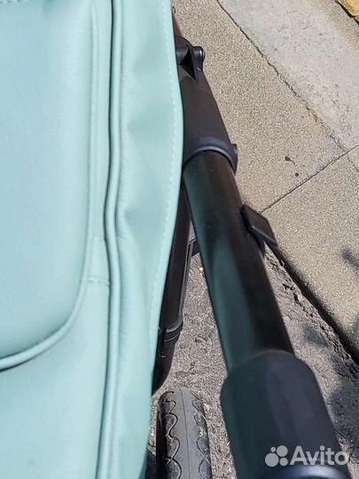 Коляска 2 в 1 эко кожа