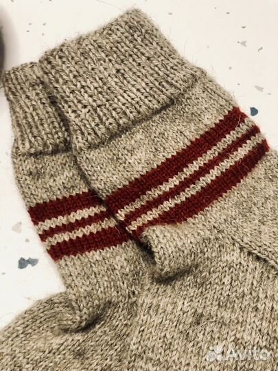 Носки вязаные ручной работы мужские