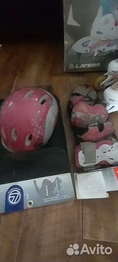 Роликовые коньки детские раздвижные