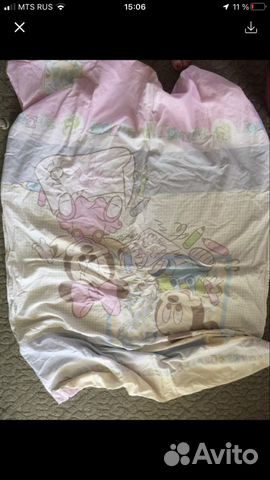 Постельное белье в детскую кровать