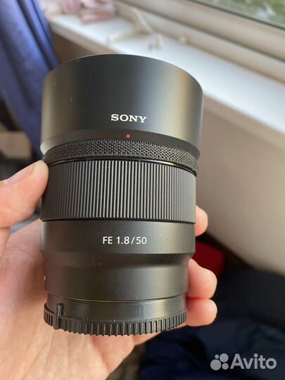 Объектив sony fe 50mm f 1 8