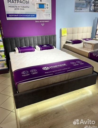 Кровать мягкая с парящим эффектом