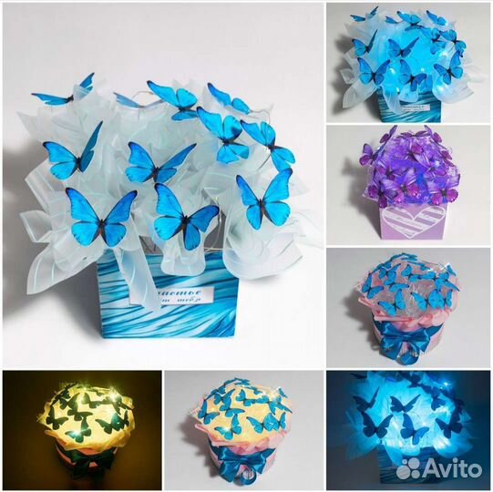 Букет из бабочек