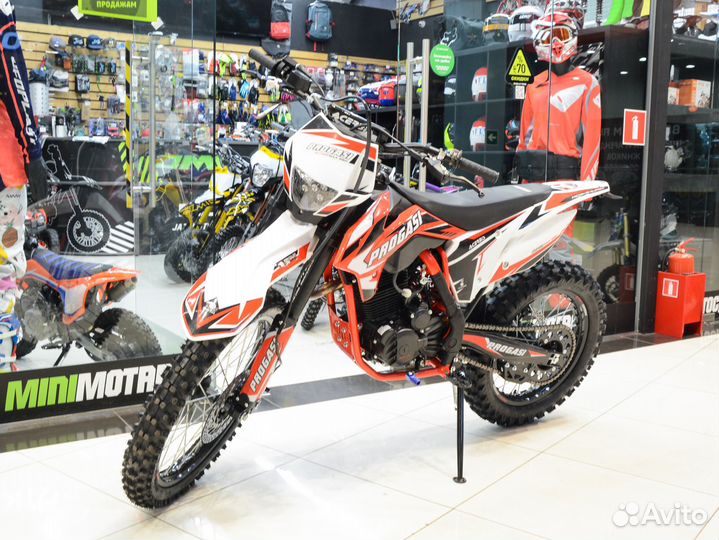 Мотоцикл эндуро Progasi Super MAX 250 Red/White 21