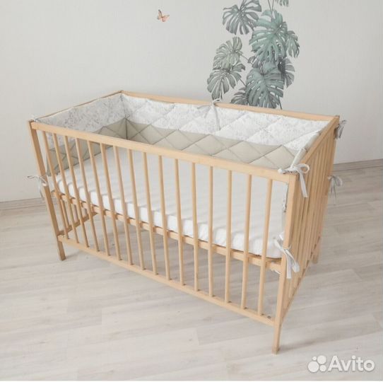 Бортики в детскую кроватку