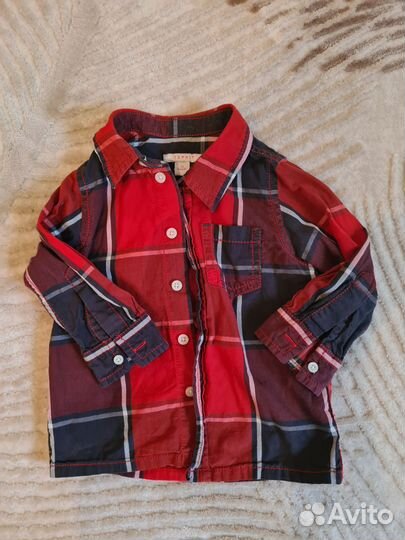 Рубашка на мальчика 74-80