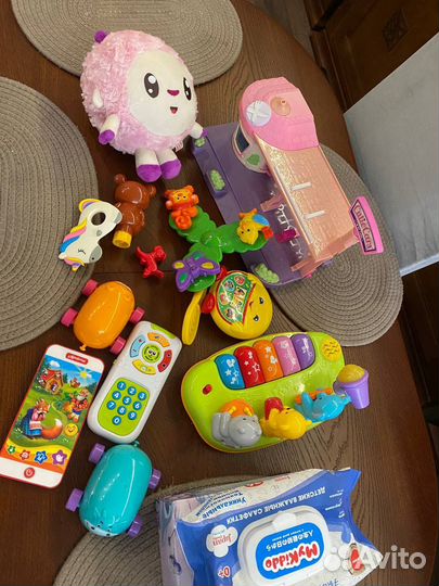 Игрушки пакетом для девочки