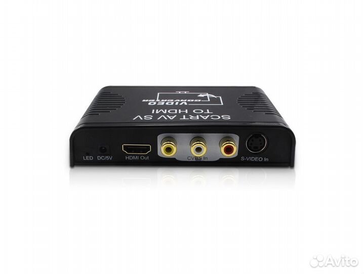 Конвертер bp10 scart - hdmi, s-video, rca