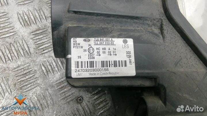 Фара левая Volkswagen Touareg 2007