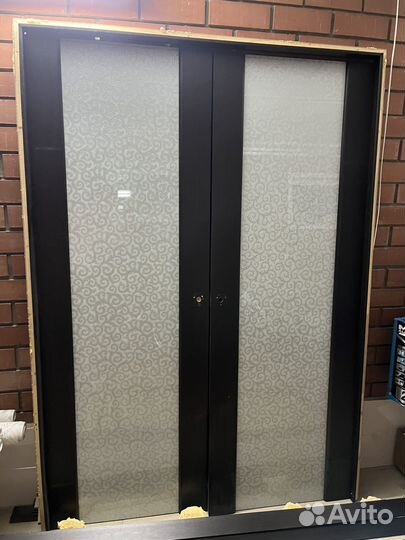 Дверь межкомнатная со стеклом бу