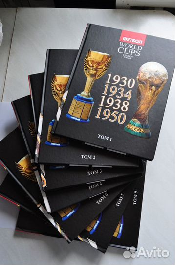 Все чемпионаты мира по футболу с 1930 по 2010 гг