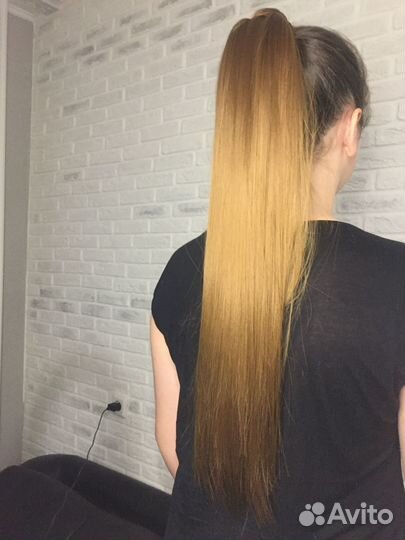 Хвост шиньон