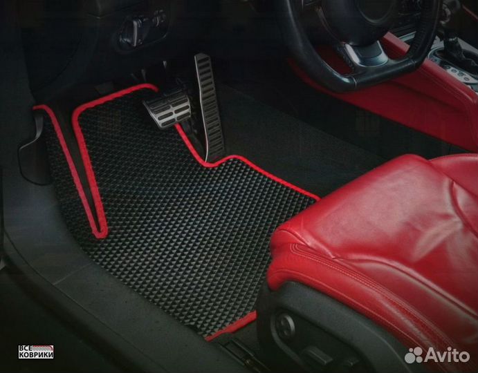 Автомобильные коврики EVA c бортами 3D и без