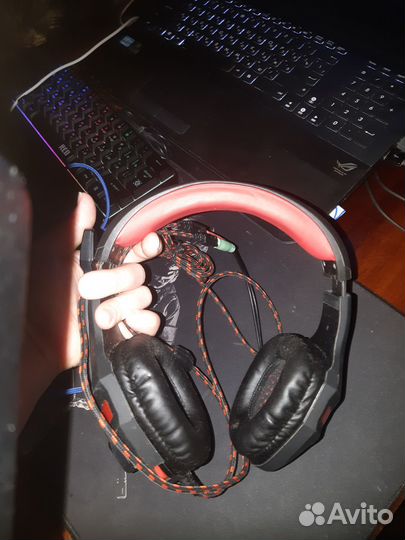 Наушники, мышка