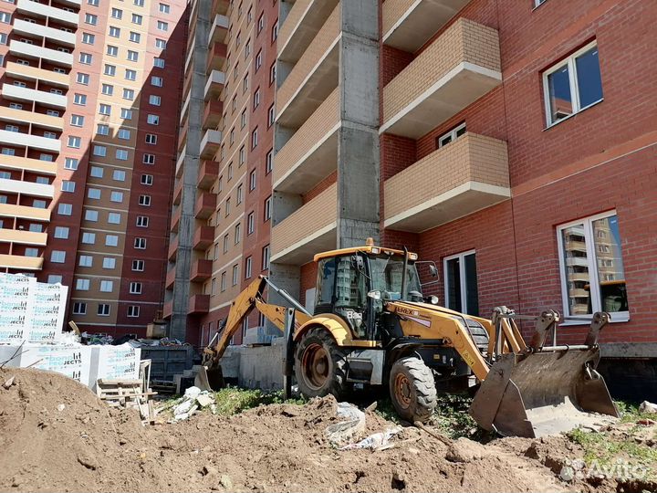 Экскаватор погрузчик услуги