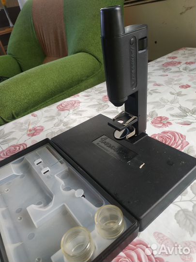 Микроскоп натуралист детский 60 ти кратный СССР