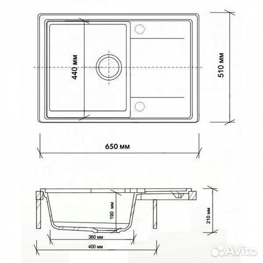 Мойка современная