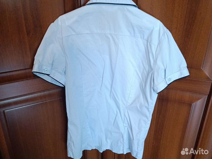 Рубашка с коротким рукавом на девочку