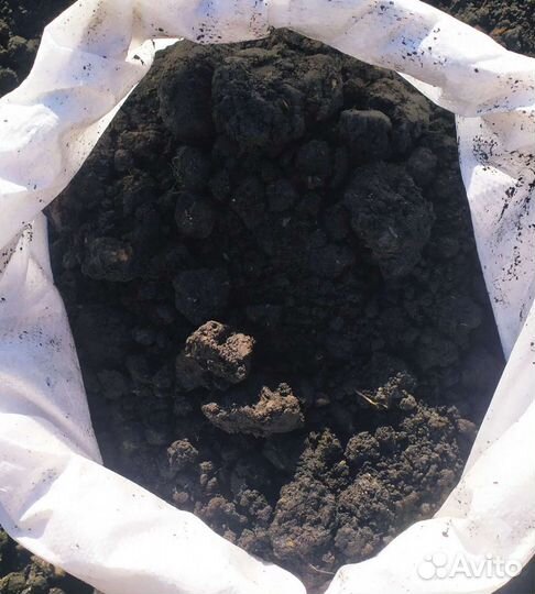 Чернозем грунт в мешках