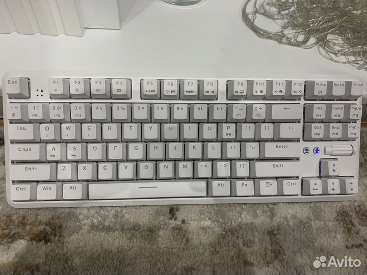 Механическая клавиатура белая ajazz