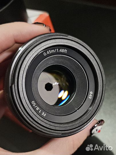 Объектив Sony FE 50mm F1.8