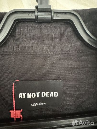 Льняная рубашка AY NOT dead