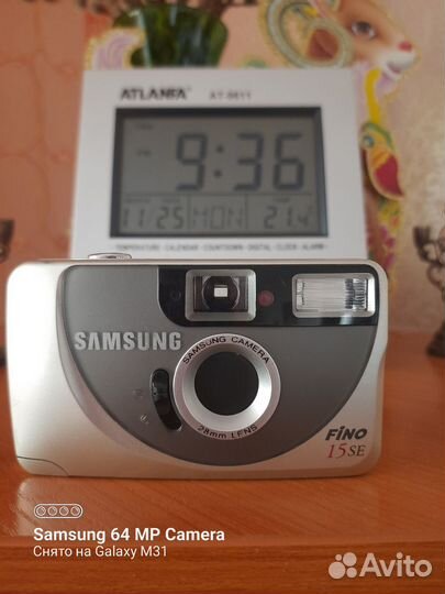 Пленочный фотоаппарат samsung