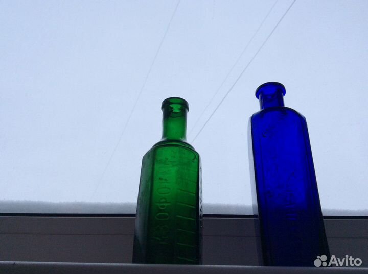 Старинные царские бутылочки