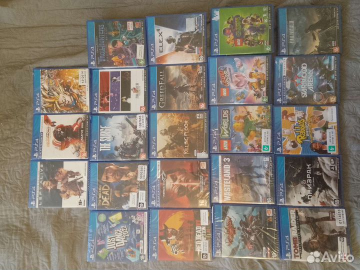 Игры ps4 новые в пленке. Разное