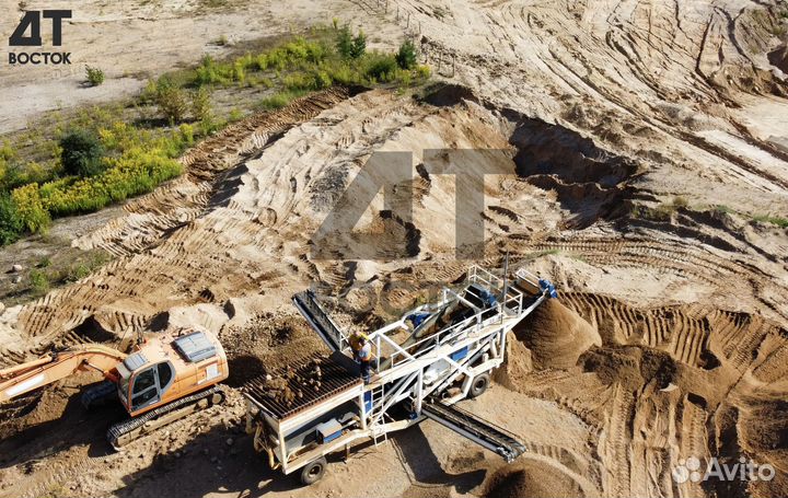 Мобильный комплекс для сортировки дт-120 (Грохот)