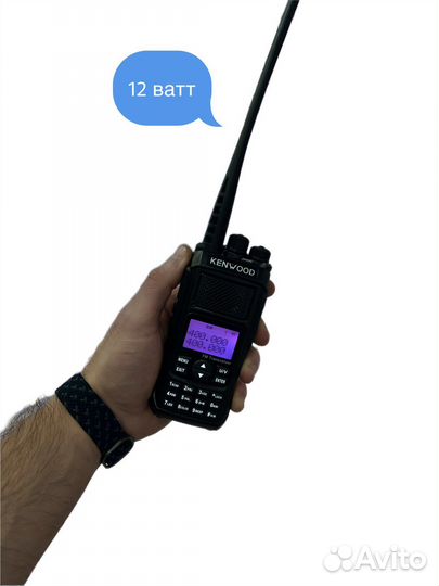 Мощная Рация Kenwood TH-F10 Dual 12 Ватт