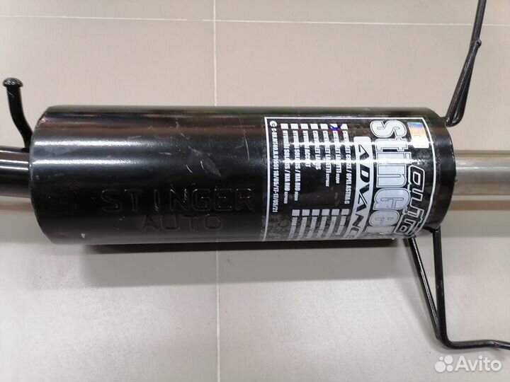 Задняя часть глушителя Stinger Chevrolet Lacetti