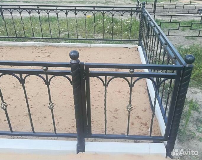 Оградки ритуальные