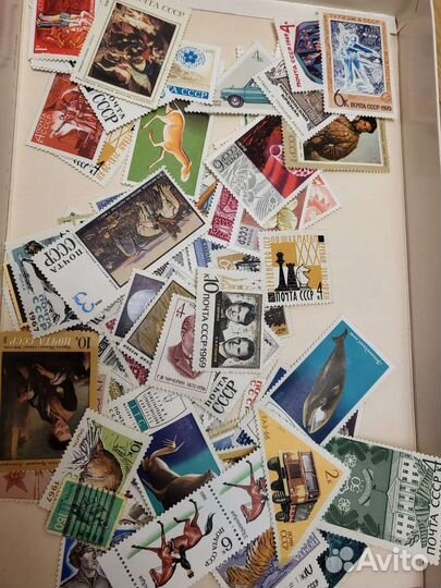 Почтовые марки СССР и др стран