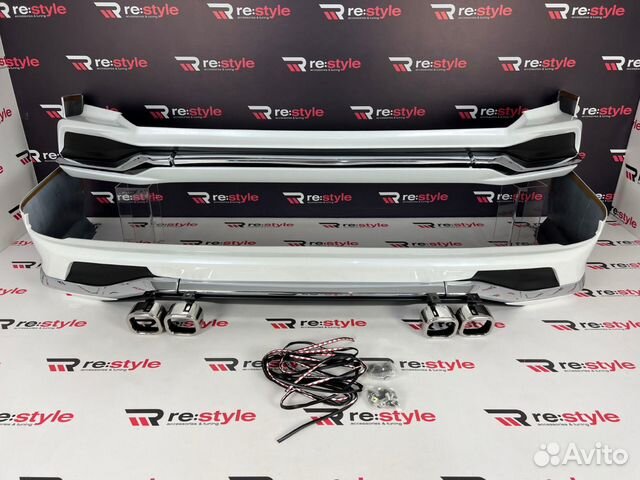 Обвес Lexus LX570 с 16 Modellista 2 выхлопа D1794