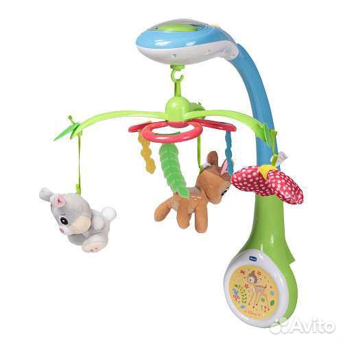 Музыкальный мобиль на кроватку с проекцией Chicco