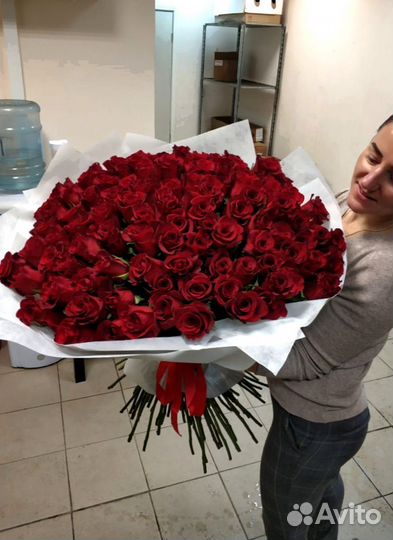 Розы, букет цветов, 101 роза, 51 роза Розы опт