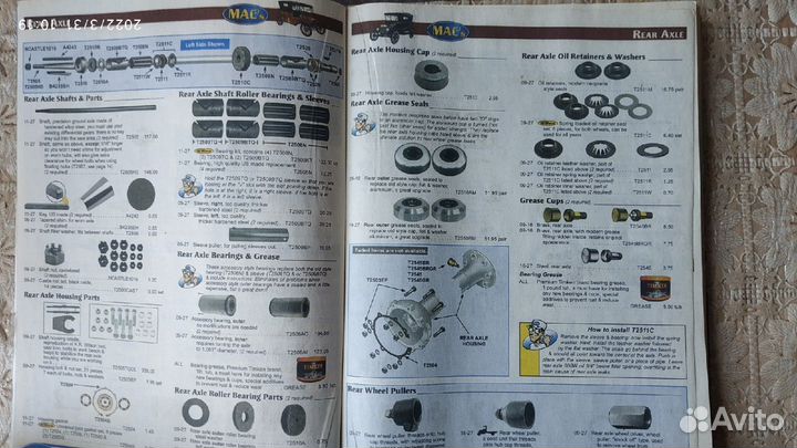 Каталог деталей автомобиля Форд-Т 1909-1927
