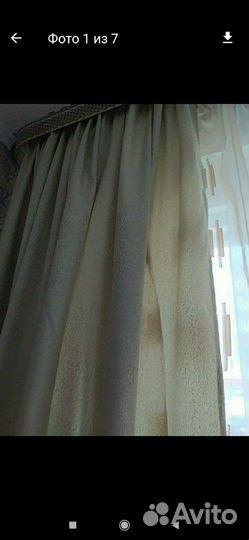 Шторы+ ламбрикет