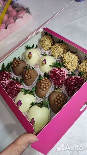 Клубника в бельгийском шоколаде