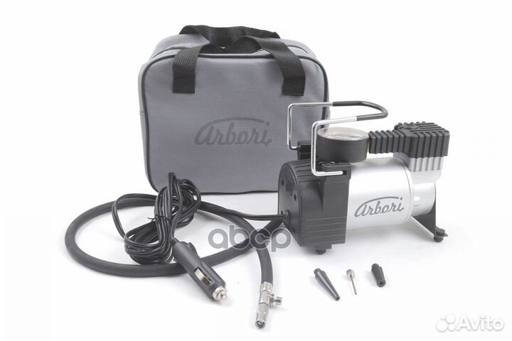 Компрессор автомобильный для накачки шин arbori